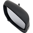 Driver and Passenger Side Mirrors, Power Adjust, Manual Folding, Heated, Paintable, In-housing Signal Light, No Memory, No Puddle Light, No Auto-Dimming, With Blind Spot Light in Housing