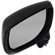 Driver and Passenger Side Mirror, Power Adjust, Non-Heated, Manual Folding, Textured Black, No Signal Light, No Memory, No Puddle Light, No Auto-Dim, No Blind Spot Feature