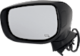 Driver and Passenger Side Mirror, Power Adjust, Heated, Manual Folding, Paintable, No Signal Light, No Memory, No Puddle Light, No Auto-Dim, No Blind Spot Feature