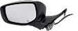 Driver and Passenger Side Mirrors, Power Adjust, Power Folding, Heated, Chrome, In-Housing Signal Light, With Memory, No Puddle Light, No Auto-Dimming, With Blind Spot Detection in Glass