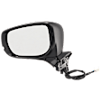 Driver and Passenger Side Mirror, Power Adjust, Heated, Manual Folding, Paintable, In-housing Signal Light, No Memory, No Puddle Light, No Auto-Dim, No Blind Spot Feature