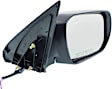 Driver and Passenger Side Mirror, Power Adjust, Non-Heated, Manual Folding, Paintable, In-housing Signal Light, No Memory, No Puddle Light, No Auto-Dim, No Blind Spot Feature