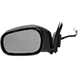 Driver and Passenger Side Mirrors, Power Adjust, Manual Folding, Heated, Textured Black, No Signal Light, No Memory, No Puddle Light, No Auto-Dimming, No Blind Spot Feature