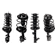 Front and Rear, Driver and Passenger Side Fully Loaded Strut, Except SE/SE Sport Models, Set of 4