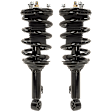 Front, Driver and Passenger Side Fully Loaded Strut, RWD