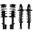 Front and Rear, Driver and Passenger Side, Fully Loaded Struts, 4 Cyl., 1.8L Engine