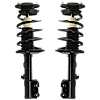 Front, Driver and Passenger Side, Fully Loaded Struts, 4 Cyl., 1.8L Engine
