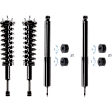 Front and Rear, Driver and Passenger Side Shock and Fully Loaded Strut, 4WD