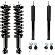 Front and Rear, Driver and Passenger Side Shock and Fully Loaded Strut, 4WD