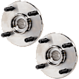 1997 Geo Prizm - Front Wheel Hub, FWD, 4 Lugs, With Bearing