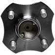 2-Wheel Set Rear, Driver and Passenger Side Wheel Hubs, With Bearing, With Sensor, FWD