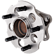 2-Wheel Set Rear, Driver and Passenger Side Wheel Hubs, with Bearing, 1.8L Engine, FWD