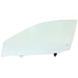 Front, Driver and Passenger Side Door Glasses, No Tint, Japan Built Vehicle, Replaces NAGS No. FD23691 GTYN, FD23692 GTYN