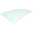 1999 Toyota Tacoma - Front, Driver and Passenger Side Door Glass, Standard Cab Pickup, 2-Door, Production Date From August 1999, Green Tint, FD05471 GTYN, FD05472 GTYN
