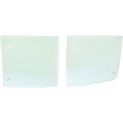2003 Toyota RAV4 - Rear, Driver and Passenger Side Door Glass, Green Tint, FD21149 GTNN, FD21150 GTNN