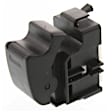 Rear, Driver and Passenger Side Window Switches, Black, 1-Button