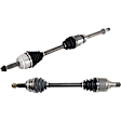 2008 Toyota Camry - Front, Driver and Passenger Side Axle Assemblies, Supplied with Standard Neoprene Outboard Boot