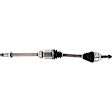 2008 Toyota Camry - Front, Driver and Passenger Side Axle Assemblies, Supplied with Standard Neoprene Outboard Boot