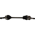 2004 Scion xA - Front, Driver and Passenger Side Axle Assembly, New, 1.5L 4Cyl