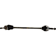 2004 Scion xA - Front, Driver and Passenger Side Axle Assembly, New, 1.5L 4Cyl