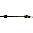 2004 Scion xA - Front, Driver and Passenger Side Axle Assembly, New, 1.5L 4Cyl
