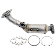 2002 Toyota Tacoma - Front and Rear Catalytic Converter, 3.4L 6Cyl, Federal EPA Standard, 46-State Legal (Cannot ship to CA, CO, NY or ME), Eng Des: 5VZ-FE, RWD, 4WD, Direct JC Whitney Series
