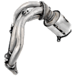 Front and Rear Catalytic Converter, 2.2L, 4Cyl, Federal EPA Standard, 46-State Legal (Cannot ship to CA, CO, NY or ME), Direct JC Whitney Series, Direct Fit
