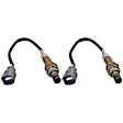 After Catalytic Converter, Driver and Passenger Side Oxygen Sensors, 4-wire