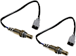 Before Catalytic Converter, Driver and Passenger Side Oxygen Sensor, Set of 2, 4-wire