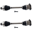 2014 Audi Q5 - Front, Driver and Passenger Side Axle Assembly, Updated Design, Standard Duty Replacement, 2.0L 4Cyl