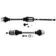 2011-2017 BMW X3 - Front, Driver and Passenger Side Axle Assemblies, Updated Design, Standard Duty Replacement