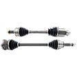 2012 Infiniti G37 X - Axle Assembly,  Standard Duty Replacement, AWD, 3.7L 6Cyl Coupe