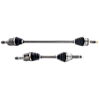 Front, Driver and Passenger Side Axle Assemblies, Standard Duty
