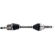 Front, Driver and Passenger Side Axle Assemblies, Standard Duty