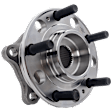 2-Wheel Set Front, Driver and Passenger Side Wheel Hubs, AWD