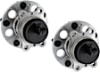Rear, Driver and Passenger Side Wheel Hub, 5 Lugs, With Bearing