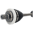 Front, Driver and Passenger Side Axle Assemblies, 211 Type, Standard Duty Replacement
