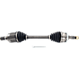 2008-2009 Mercedes Benz C230 - Front, Driver and Passenger Side Axle Assemblies, Updated Design, Standard Duty
