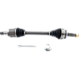 Front, Driver and Passenger Side Axle Assemblies, AWD, Standard Duty