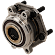 Front, Driver and Passenger Side Wheel Hub, 5 Lugs