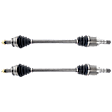 2013 Subaru Impreza Premium - Front, Driver and Passenger Side Axle Assembly, Standard Duty Replacement, 2.0L 4Cyl