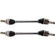 2015 Subaru Forester 2.5i Premium - Front, Driver and Passenger Side Axle Assembly, Standard Duty Replacement, 2.5L 4Cyl
