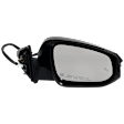 Driver and Passenger Side Mirrors, Power Adjust, Manual Folding, Heated, Paintable, In-housing Signal Light, With memory, With Puddle Light, No Auto-Dimming, With Blind Spot Detection in Glass