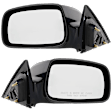 Driver and Passenger Side Mirrors, Power Adjust, Non-Folding, Heated, Paintable, No Signal Light, No Memory, No Puddle Light, No Auto-Dimming, No Blind Spot Feature