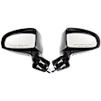 Driver and Passenger Side Mirrors, Power Adjust, Manual Folding, Non-Heated, Paintable, No Signal Light, No Memory, No Puddle Light, No Auto-Dimming, No Blind Spot Feature