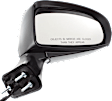 Driver and Passenger Side Mirrors, Power Adjust, Manual Folding, Non-Heated, Paintable, No Signal Light, No Memory, No Puddle Light, No Auto-Dimming, No Blind Spot Feature
