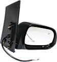 Driver and Passenger Side Mirror, Power Adjust, Heated, Manual Folding, Paintable, No Signal Light, No Memory, No Puddle Light, No Auto-Dim, No Blind Spot Feature