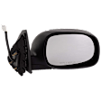 Crew Cab Pickup Driver and Passenger Side Mirror, Power Adjust, Heated, Manual Folding, Chrome, No Signal Light, No Memory, No Puddle Light, No Auto-Dim, No Blind Spot Feature