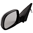Crew Cab Pickup Driver and Passenger Side Mirror, Power Adjust, Heated, Manual Folding, Chrome, No Signal Light, No Memory, No Puddle Light, No Auto-Dim, No Blind Spot Feature