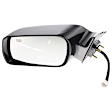 Driver and Passenger Side Mirror, Power Adjust, Heated, Non-Folding, Paintable, No Signal Light, With Memory, No Puddle Light, No Auto-Dim, No Blind Spot Feature